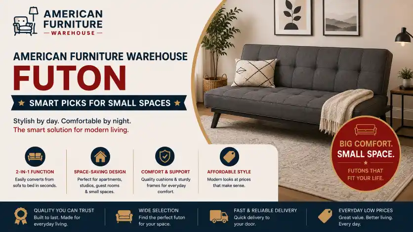 American Furniture Warehouse Recliner Futon