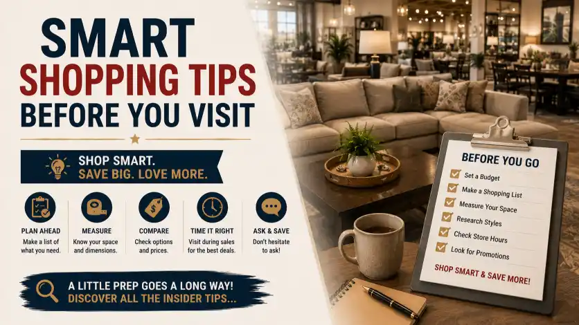 American Furniture Warehouse Surprise AZ shopping guide with expert tips for planning your visit, comparing furniture, measuring your space, and saving during seasonal sales.