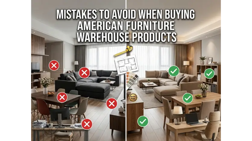 American furniture warehouse products buying mistakes and smart furniture selection tips
