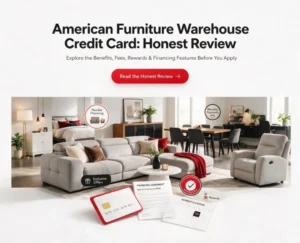 American furniture warehouse credit card guide featuring financing benefits, flexible payment options, rewards, interest rates, and premium furniture shopping.