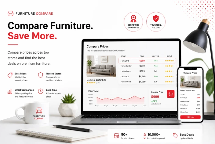 AFW vs Ashley Furniture price comparison guide explaining common shopping mistakes, hidden costs, and ways to compare furniture deals.