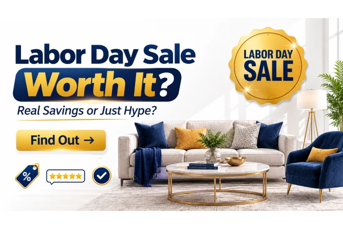 American furniture labor day sale review showing furniture discounts, special offers, savings value, and tips for smart shopping.